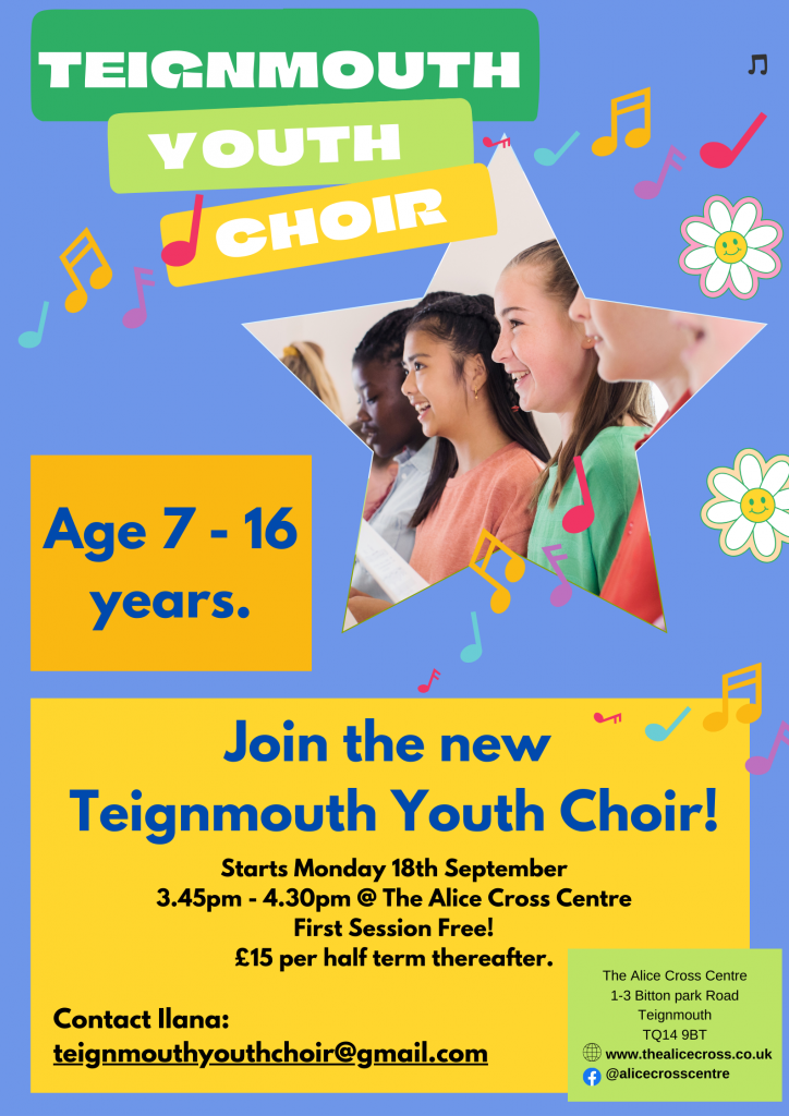 Teignmouth Youth Choir @ The Alice Cross Centre