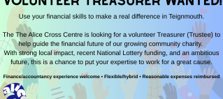 Volunteer Treasurer (Trustee Role)