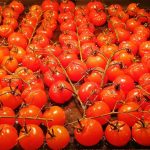 Grilled cherry tomatoes